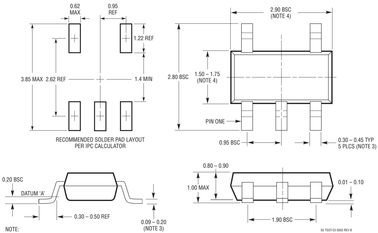 S5 Package 5-Lead Plastic TSOT…